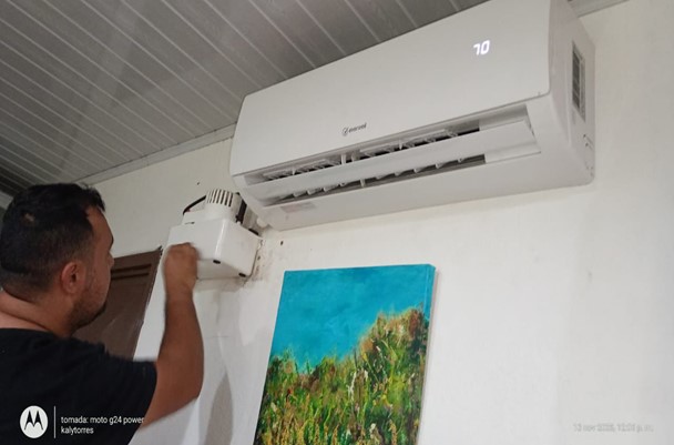 Instalación de aire acondicionado