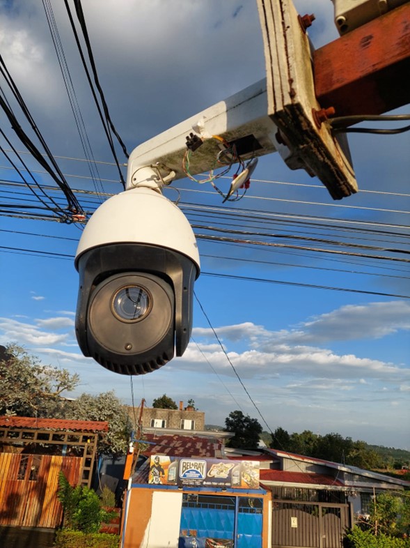Sistema CCTV instalado